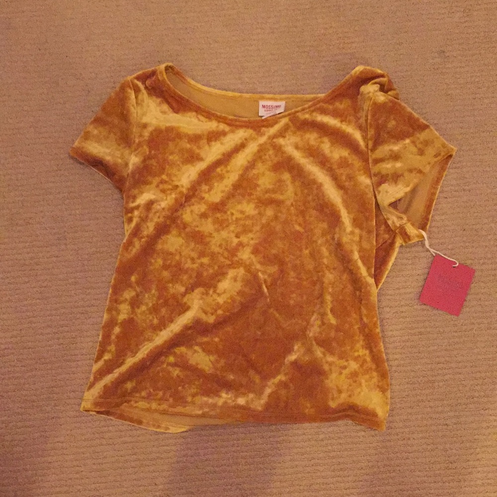 Velvet shirt from target